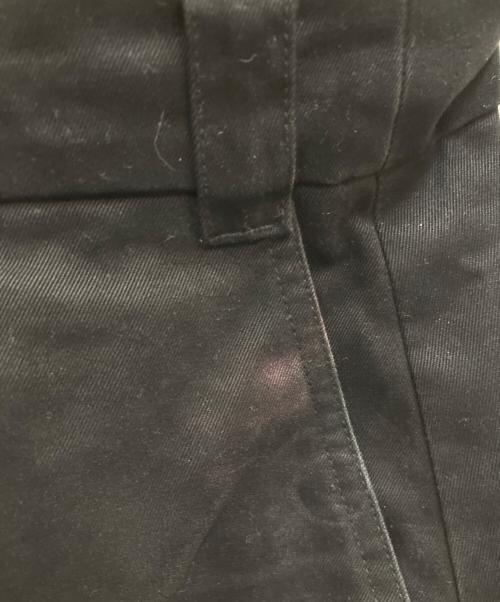 STUDIO NICHOLSON（スタジオ ニコルソン）STUDIO NICHOLSON (スタジオ ニコルソン) ピーチスキンコットンツイルタックショーツ ネイビー サイズ:Lの古着・服飾アイテム