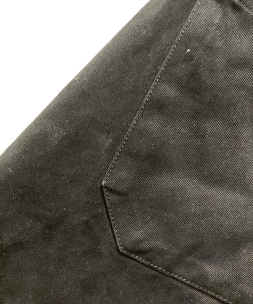 STUDIO NICHOLSON（スタジオ ニコルソン）STUDIO NICHOLSON (スタジオ ニコルソン) ピーチスキンコットンツイルタックショーツ ネイビー サイズ:Lの古着・服飾アイテム