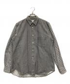 COMME des GARCONS SHIRTコムデギャルソンシャツ）の古着「切替シャツ」｜ホワイト×ブラック