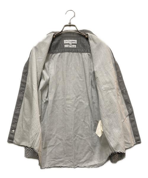 COMME des GARCONS SHIRT（コムデギャルソンシャツ）COMME des GARCONS SHIRT (コムデギャルソンシャツ) 切替シャツ ホワイト×ブラック サイズ:Mの古着・服飾アイテム