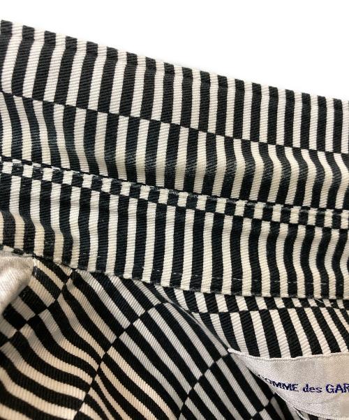 COMME des GARCONS SHIRT（コムデギャルソンシャツ）COMME des GARCONS SHIRT (コムデギャルソンシャツ) 切替シャツ ホワイト×ブラック サイズ:Mの古着・服飾アイテム