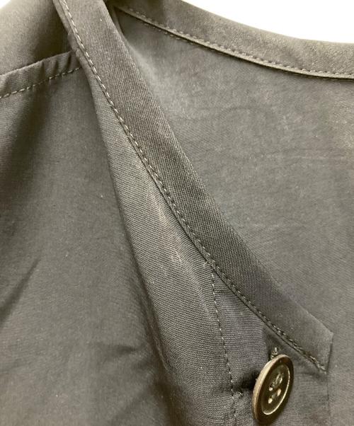 Y's（ワイズ）Y's (ワイズ) ノースリーブブラウス ネイビー サイズ:2の古着・服飾アイテム