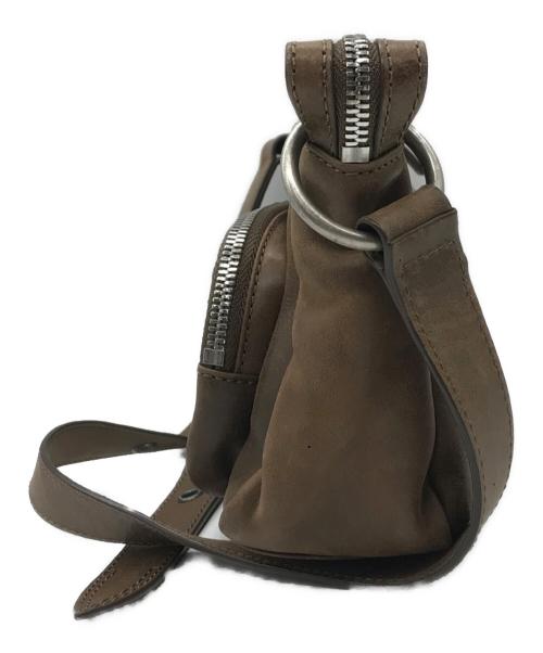 MARGE SHERWOOD（マージシャーウッド）MARGE SHERWOOD (マージシャーウッド) OUTPOCKET HOBO MINI BAG ブラウンの古着・服飾アイテム