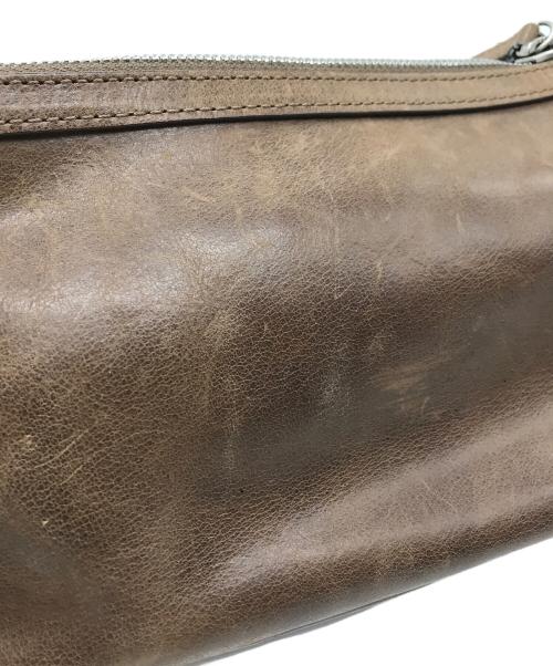 MARGE SHERWOOD（マージシャーウッド）MARGE SHERWOOD (マージシャーウッド) OUTPOCKET HOBO MINI BAG ブラウンの古着・服飾アイテム