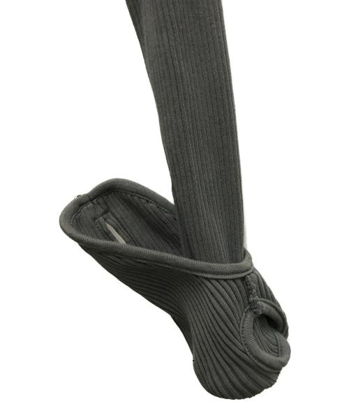 BOWTE（バウト）BOWTE (バウト) リブカットソー グレー サイズ:不明の古着・服飾アイテム