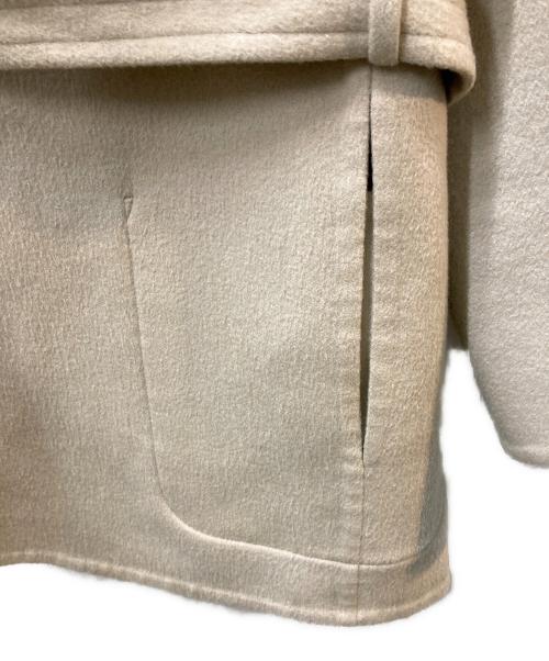 HERMES（エルメス）HERMES (エルメス) カシミヤショートコート（マルジェラ期） ベージュ サイズ:34の古着・服飾アイテム