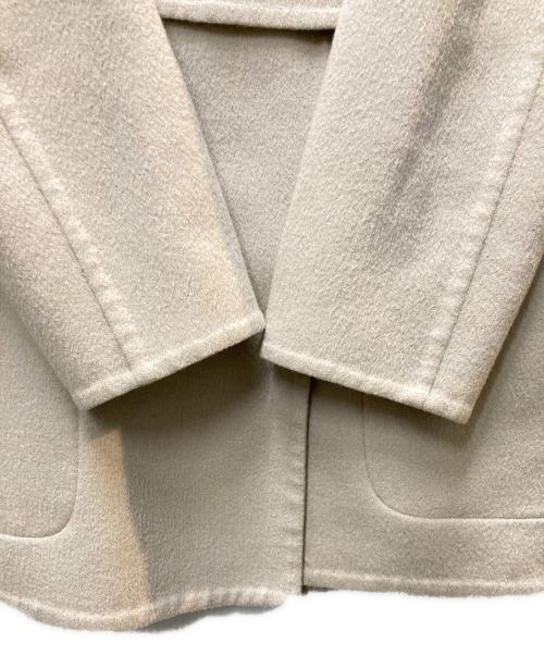 HERMES（エルメス）HERMES (エルメス) カシミヤショートコート（マルジェラ期） ベージュ サイズ:34の古着・服飾アイテム