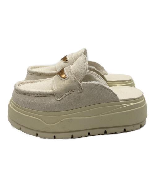 NIKE（ナイキ）NIKE (ナイキ) WMNS AIR JORDAN MULE ベージュ サイズ:23ＣＭの古着・服飾アイテム