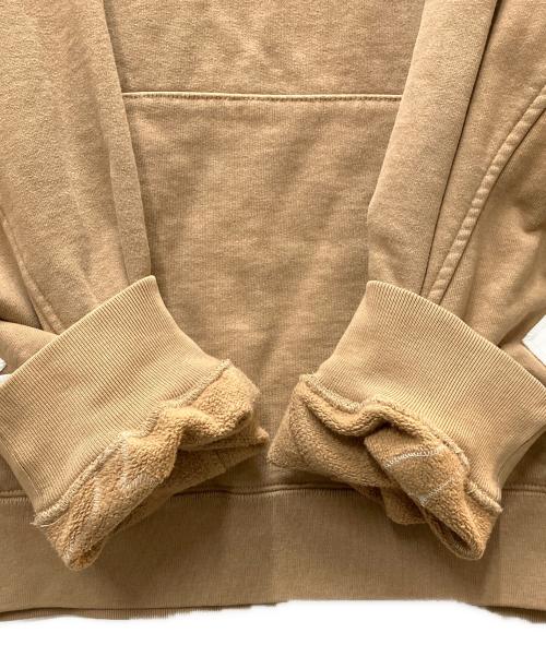 SUPREME（シュプリーム）SUPREME (シュプリーム) 22SS Cropped Panels Hooded Sweatshirt ブラウン サイズ:Lの古着・服飾アイテム