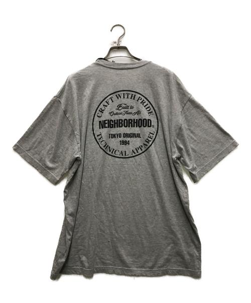 NEIGHBORHOOD（ネイバーフッド）NEIGHBORHOOD (ネイバーフッド) NH . TEE プリントTシャツ グレー サイズ:Lの古着・服飾アイテム