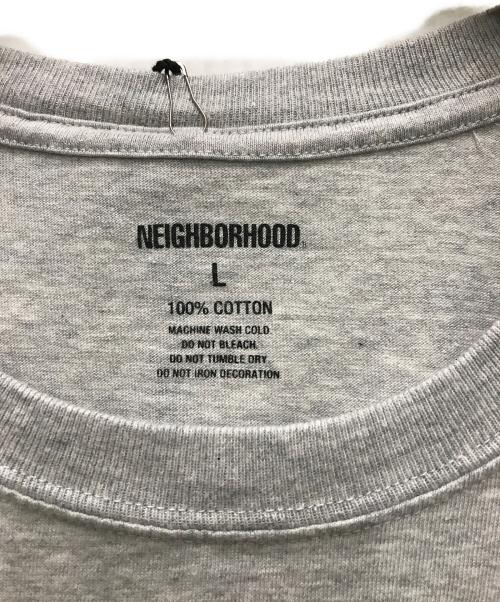 NEIGHBORHOOD（ネイバーフッド）NEIGHBORHOOD (ネイバーフッド) NH . TEE プリントTシャツ グレー サイズ:Lの古着・服飾アイテム