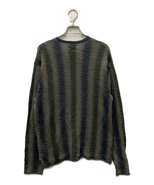 stussy（ステューシー）stussy (ステューシー) Shadow Stripe Sweater マルチカラー サイズ:XLの古着・服飾アイテム