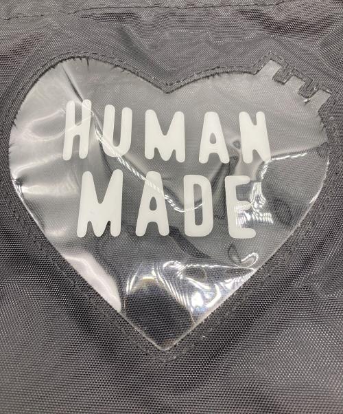 HUMAN MADE（ヒューマンメイド）HUMAN MADE (ヒューマンメイド) ナイロン2WAYトートバッグ ブラックの古着・服飾アイテム