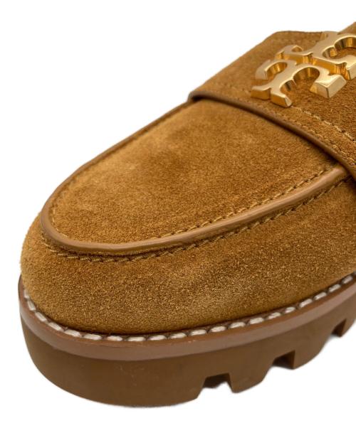 TORY BURCH（トリーバーチ）TORY BURCH (トリーバーチ) スエードスライドローファー ブラウン サイズ:6Mの古着・服飾アイテム