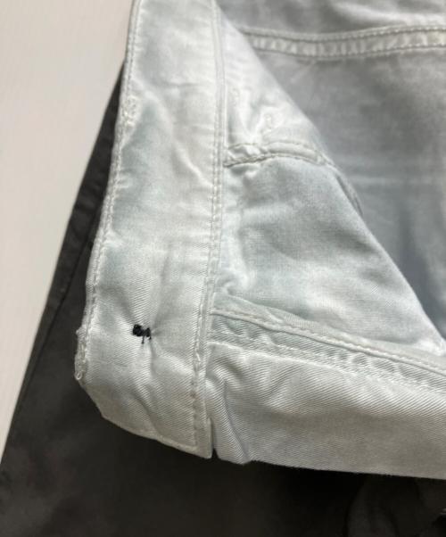 MM6 Maison Margiela（エムエムシックスメゾンマルジェラ）MM6 Maison Margiela (エムエムシックスメゾンマルジェラ) コーティングスキニーパンツ グレー サイズ:44の古着・服飾アイテム