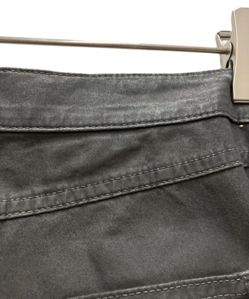 MM6 Maison Margiela（エムエムシックスメゾンマルジェラ）MM6 Maison Margiela (エムエムシックスメゾンマルジェラ) コーティングスキニーパンツ グレー サイズ:44の古着・服飾アイテム