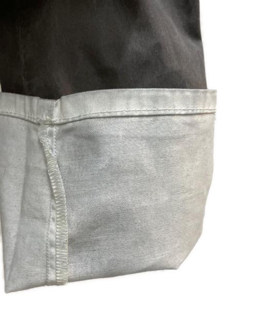 MM6 Maison Margiela（エムエムシックスメゾンマルジェラ）MM6 Maison Margiela (エムエムシックスメゾンマルジェラ) コーティングスキニーパンツ グレー サイズ:44の古着・服飾アイテム
