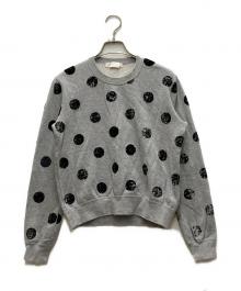COMME des GARCONS（コムデギャルソン）の古着「ドットスウェット」｜グレー
