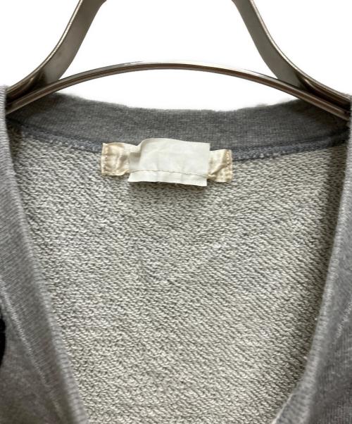 COMME des GARCONS（コムデギャルソン）COMME des GARCONS (コムデギャルソン) ドットスウェット グレー サイズ:Mの古着・服飾アイテム