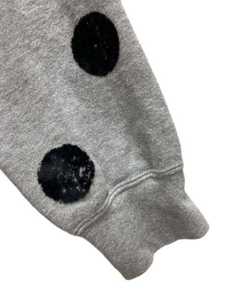 COMME des GARCONS（コムデギャルソン）COMME des GARCONS (コムデギャルソン) ドットスウェット グレー サイズ:Mの古着・服飾アイテム
