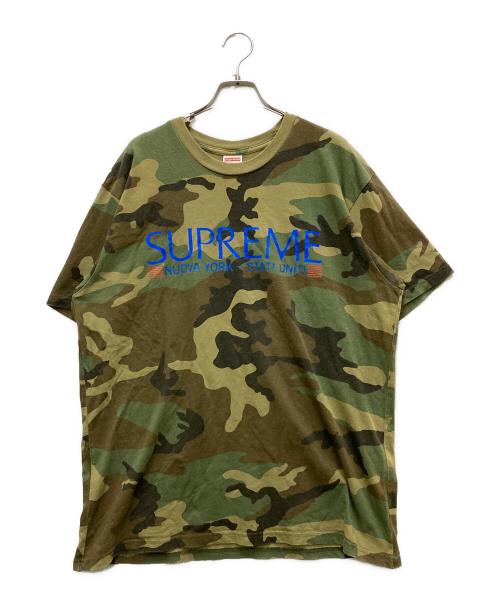 SUPREME（シュプリーム）Supreme (シュプリーム) Nuova York Tee カーキ サイズ:Lの古着・服飾アイテム