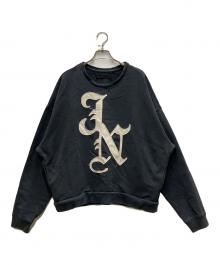 JUN/NAKAYAMA（ジュン ナカヤマ）の古着「JN PATCH CREWNECK」｜ネイビー