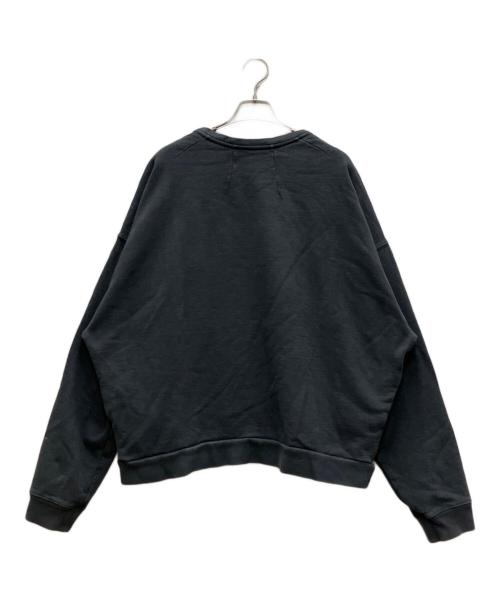 JUN/NAKAYAMA（ジュン ナカヤマ）JUN/NAKAYAMA (ジュン ナカヤマ) JN PATCH CREWNECK ネイビー サイズ:46の古着・服飾アイテム