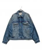 Calvin Kleinカルバンクライン）の古着「90s シトリン トラッカージャケット」｜インディゴ