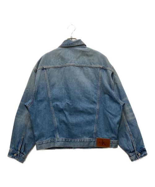 Calvin Klein（カルバンクライン）Calvin Klein (カルバンクライン) 90s シトリン トラッカージャケット インディゴ サイズ:Mの古着・服飾アイテム