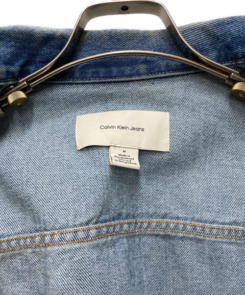 Calvin Klein（カルバンクライン）Calvin Klein (カルバンクライン) 90s シトリン トラッカージャケット インディゴ サイズ:Mの古着・服飾アイテム