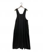 ENFOLDエンフォルド）の古着「WIDE FLARE DRESS」｜ブラック