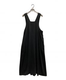 ENFOLD（エンフォルド）の古着「WIDE FLARE DRESS」｜ブラック