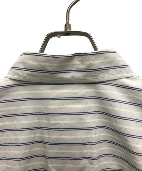 I（アイ）I (アイ) 21SS STRIPE OFFICER SHIRT グレー サイズ:３の古着・服飾アイテム