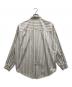I (アイ) 21SS STRIPE OFFICER SHIRT グレー サイズ:３：7000円
