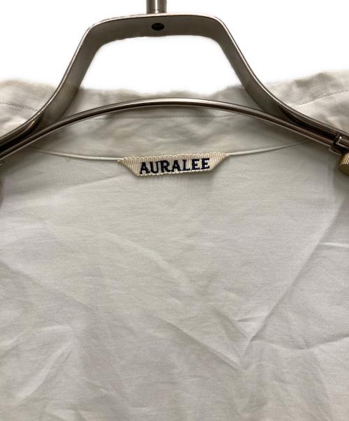 AURALEE（オーラリー）AURALEE (オーラリー) WASHED FINX TWILL BIG SHIRTS グレー サイズ:4の古着・服飾アイテム