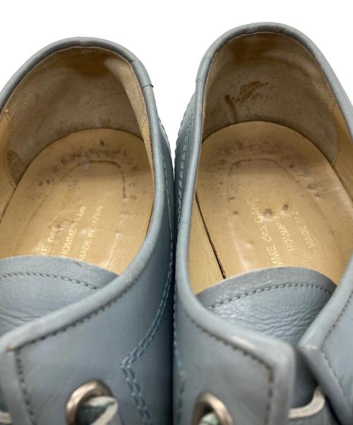 COMME des GARCONS HOMME PLUS（コムデギャルソンオムプリュス）COMME des GARCONS HOMME PLUS (コムデギャルソンオムプリュス) モンクストラップレザーシューズ ブルー サイズ:26㎝の古着・服飾アイテム