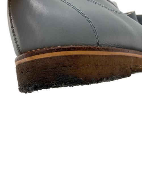 COMME des GARCONS HOMME PLUS（コムデギャルソンオムプリュス）COMME des GARCONS HOMME PLUS (コムデギャルソンオムプリュス) モンクストラップレザーシューズ ブルー サイズ:26㎝の古着・服飾アイテム