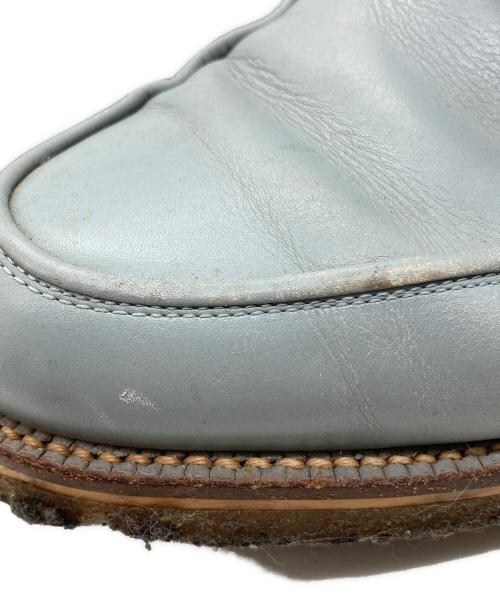 COMME des GARCONS HOMME PLUS（コムデギャルソンオムプリュス）COMME des GARCONS HOMME PLUS (コムデギャルソンオムプリュス) モンクストラップレザーシューズ ブルー サイズ:26㎝の古着・服飾アイテム