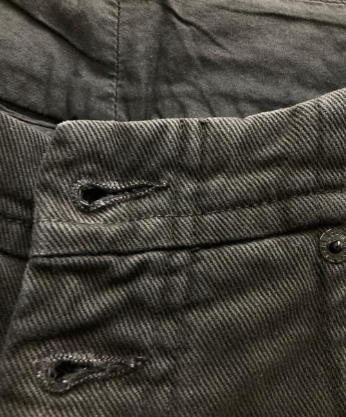 MM6 Maison Margiela（エムエムシックスメゾンマルジェラ）MM6 Maison Margiela (エムエムシックスメゾンマルジェラ) 20SS ハイライズ ボタンフライ ワイドストレートデニム ブラック サイズ:38の古着・服飾アイテム