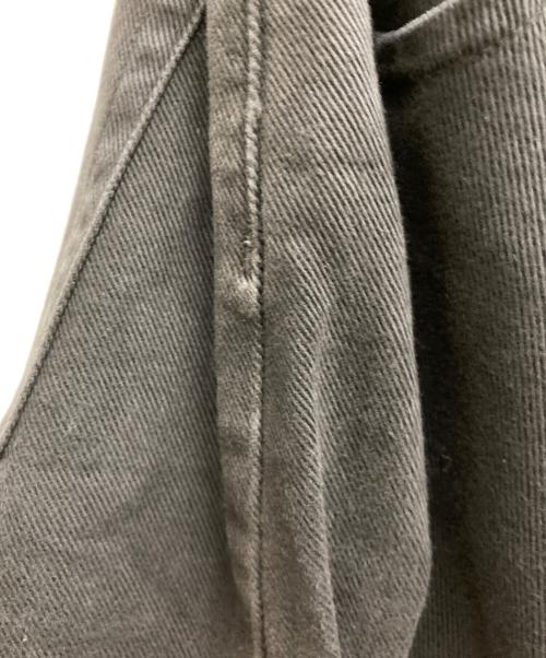 MM6 Maison Margiela（エムエムシックスメゾンマルジェラ）MM6 Maison Margiela (エムエムシックスメゾンマルジェラ) 20SS ハイライズ ボタンフライ ワイドストレートデニム ブラック サイズ:38の古着・服飾アイテム