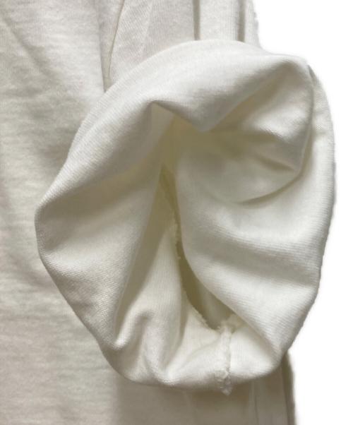 NOKCHA（ノクチャ）NOKCHA (ノクチャ) ダメージカットソー ホワイト サイズ:SIZE Freeの古着・服飾アイテム