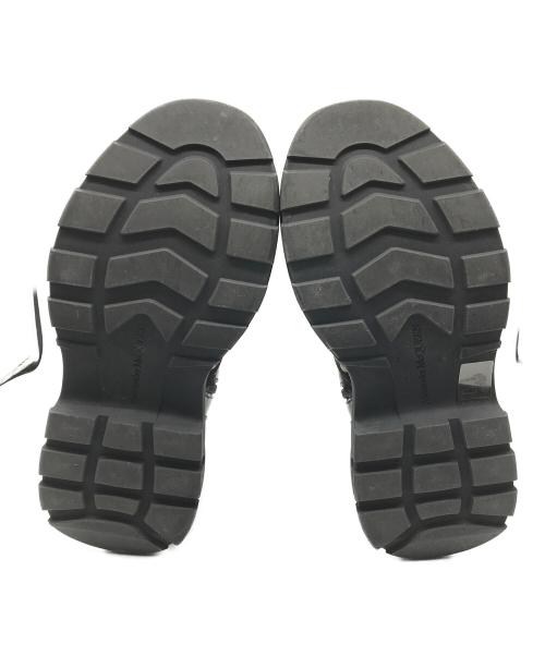 ALEXANDER McQUEEN（アレキサンダーマックイーン）ALEXANDER McQUEEN (アレキサンダーマックイーン) Tread Lace Up Boot ロングブーツ ブラック サイズ:37Dの古着・服飾アイテム