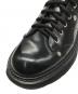 中古・古着 ALEXANDER McQUEEN (アレキサンダーマックイーン) Tread Lace Up Boot ロングブーツ ブラック サイズ:37D：20000円