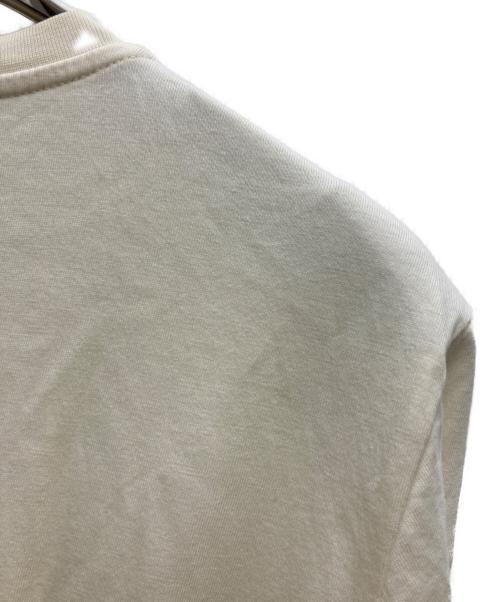 MSGM（エムエスジーエム）MSGM (エムエスジーエム) ロゴTシャツ ベージュ サイズ:Sの古着・服飾アイテム