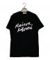 MAISON KITSUNE（メゾンキツネ）の古着「プリントTシャツ」｜ブラック