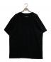 MM6 Maison Margiela（エムエムシックスメゾンマルジェラ）の古着「バックプリント ロゴ クルーネック オーバー Tシャツ」｜ブラック
