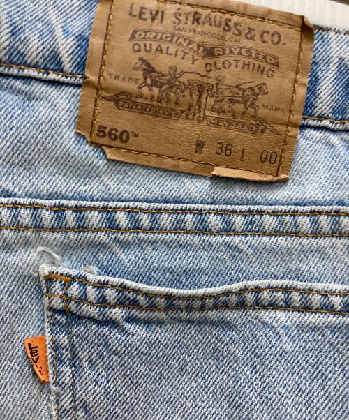 LEVI'S（リーバイス）LEVI'S (リーバイス) 560 バギーショーツ インディゴ サイズ:W36の古着・服飾アイテム