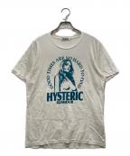 Hysteric Glamourヒステリックグラマー）の古着「ヒスガールプリントＴシャツ」｜ホワイト