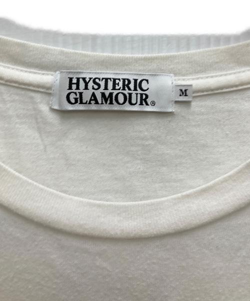 Hysteric Glamour（ヒステリックグラマー）Hysteric Glamour (ヒステリックグラマー) ヒスガールプリントＴシャツ ホワイト サイズ:Mの古着・服飾アイテム