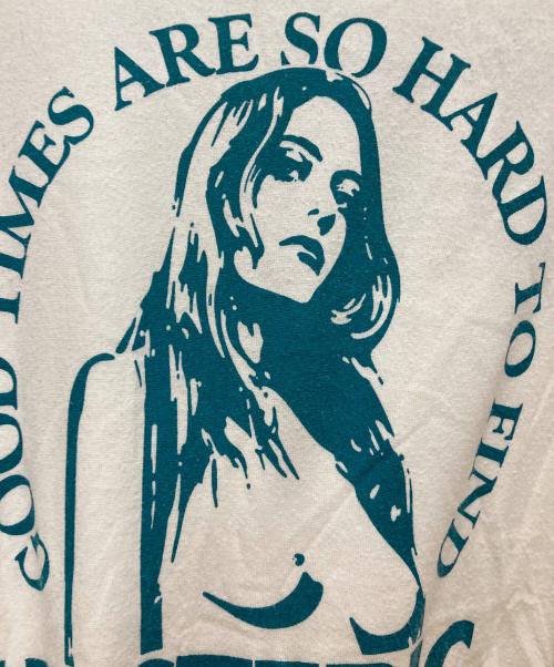 Hysteric Glamour（ヒステリックグラマー）Hysteric Glamour (ヒステリックグラマー) ヒスガールプリントＴシャツ ホワイト サイズ:Mの古着・服飾アイテム